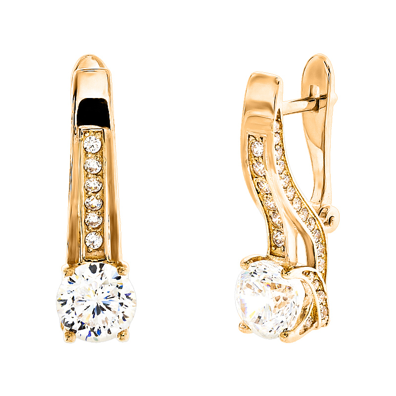 

Серьги Diamant С2554