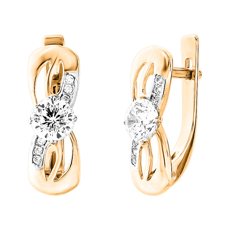 

Серьги Diamant С2474