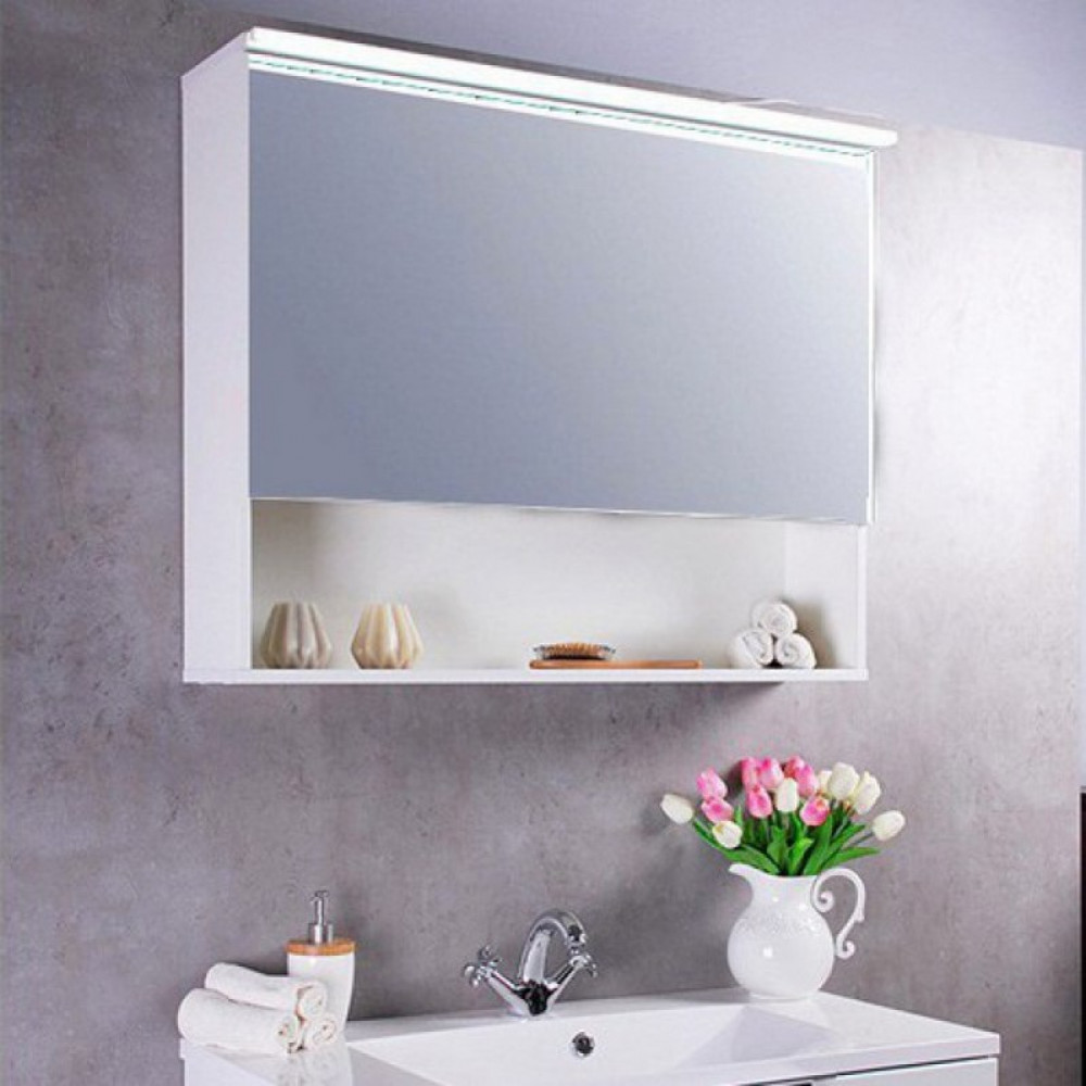 

Зеркальный шкаф Fancy Marble с диодной подсветкой MC-Okinava 800