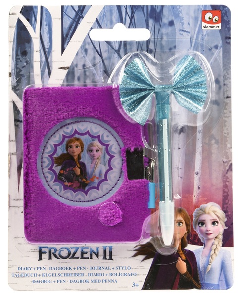 

Набір канцтоварів: пухнастий блокнот з ручкою Disney Frozen (FR99988AE)