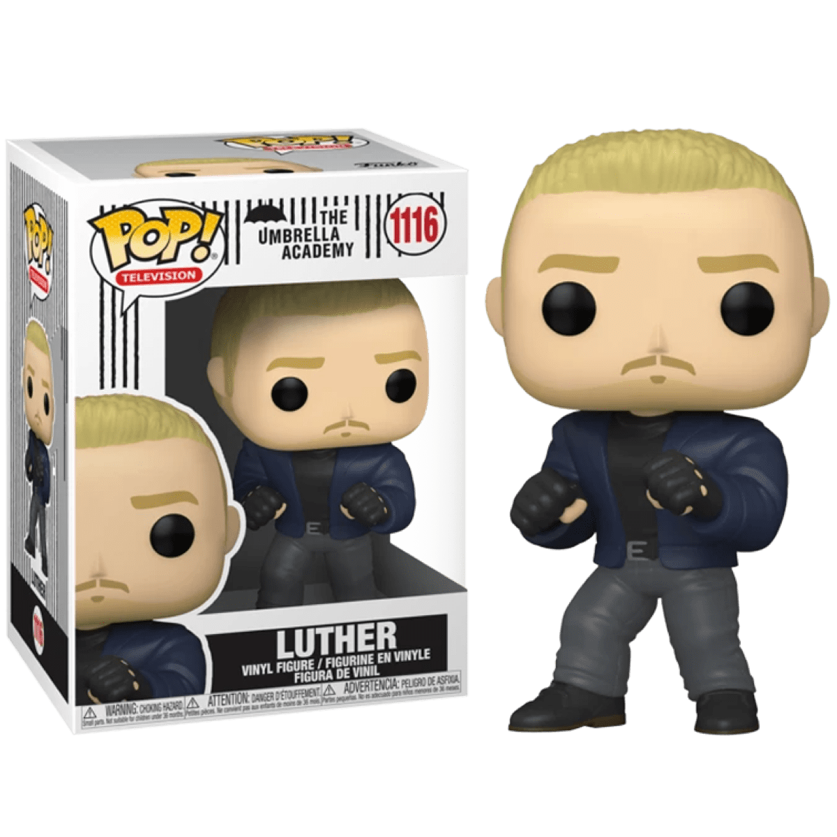 

Фигурка Funko Pop Фанко Поп Академия Амбрелла Лютер The Umbrella Academy Luther 10 см RE LН 1116 (CZ00RE LН 1116)