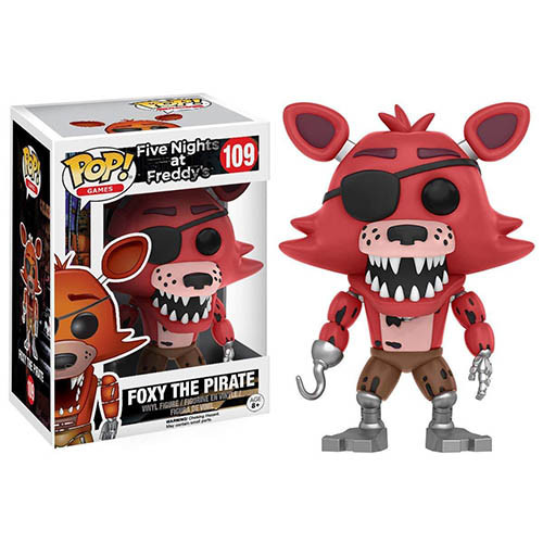 

Фигурка Funko Pop Пират Фокси Пять ночей с Фредди Foxy the Pirate Five Night's at Freddy's 10см KC FNAF FP (CZ00KC FNAF FP)