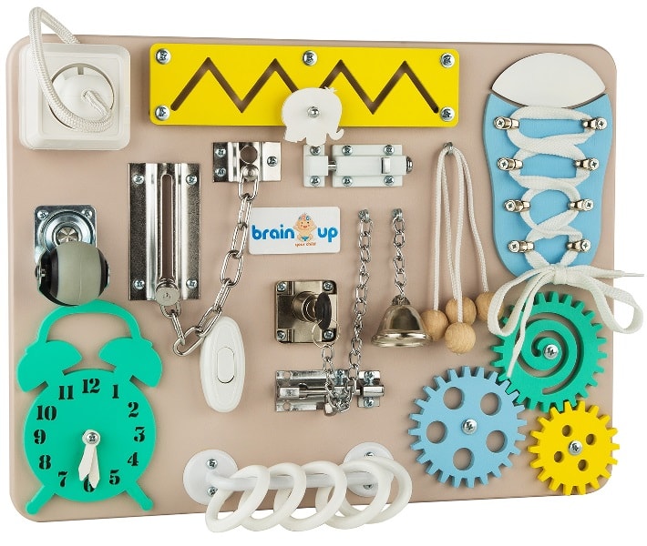 

Бизиборд Brain Up Модель 30x40 см (XS-1)