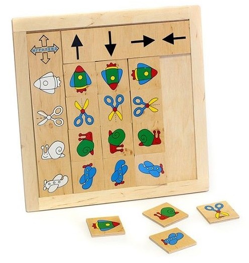 

Деревянная игра Классификация Lam Toys Укажи направление (1312)