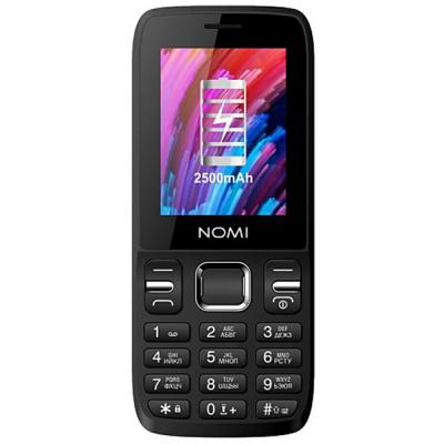 

Мобильный телефон Nomi i2430 Black