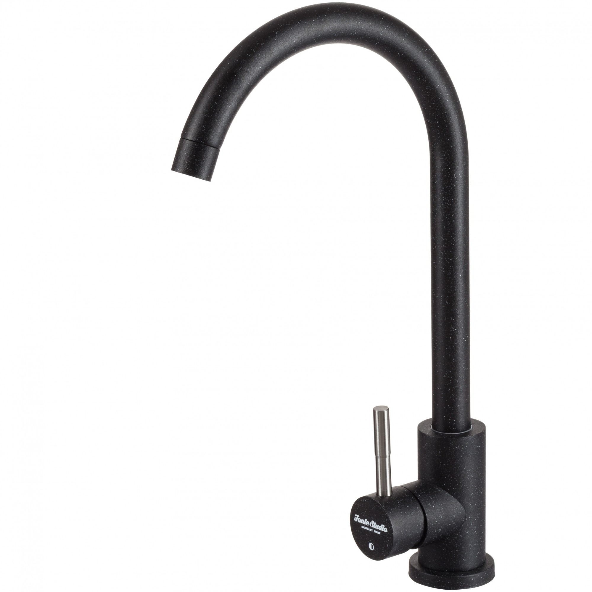 

Гранитный смеситель для кухни FSA-011-Black (Черный) Fonte-Studio