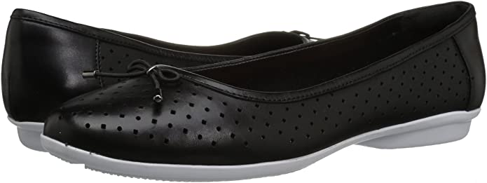 

Женские кожаные балетки Clarks art150414 (Черный, размер 39)