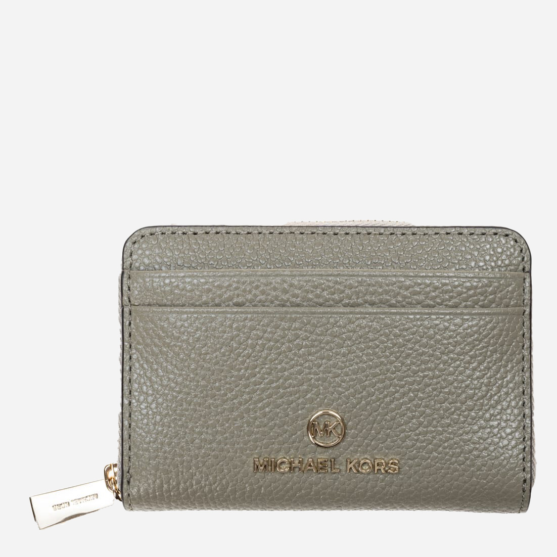 

Женский кожаный кошелек Michael Kors Jet Set Charm Sm Za Coin Card Case 34S1LT9Z1L567 Dusty Sage