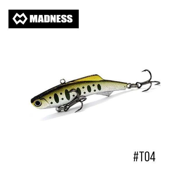 

Воблер Madness Shiriten VIBE 43 (43mm, 4,5gr) (T04)