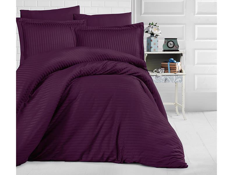

Постільна білизна Clasy Stripe Satin 200х220 Mor