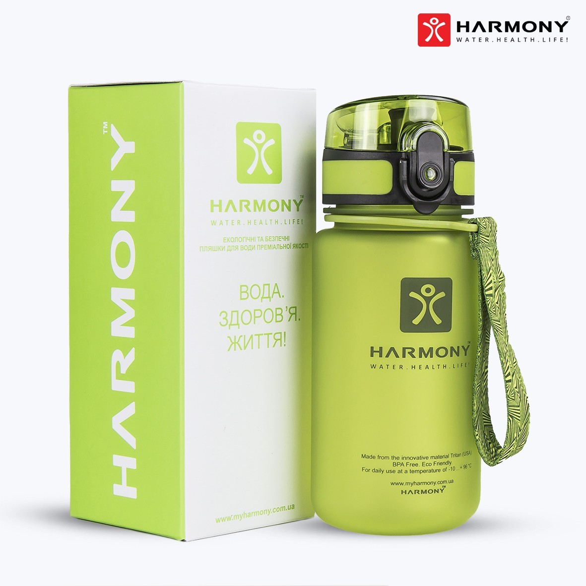 

Бутылка для воды Harmony Oliva 0,35 л.