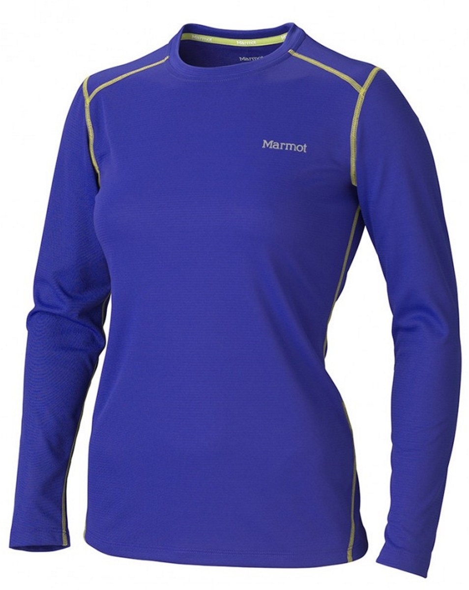 

Термокофта Marmot Wm's ThermalClime Sport LS Crew electric blue S (12740.2692)