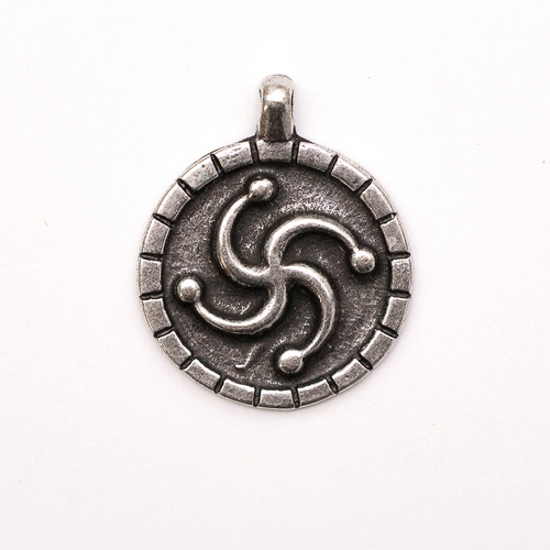 

Амулет кулон Символ Рода Semantic Jewelry Серебрение 2.5 x 3.0 x 0.2 см