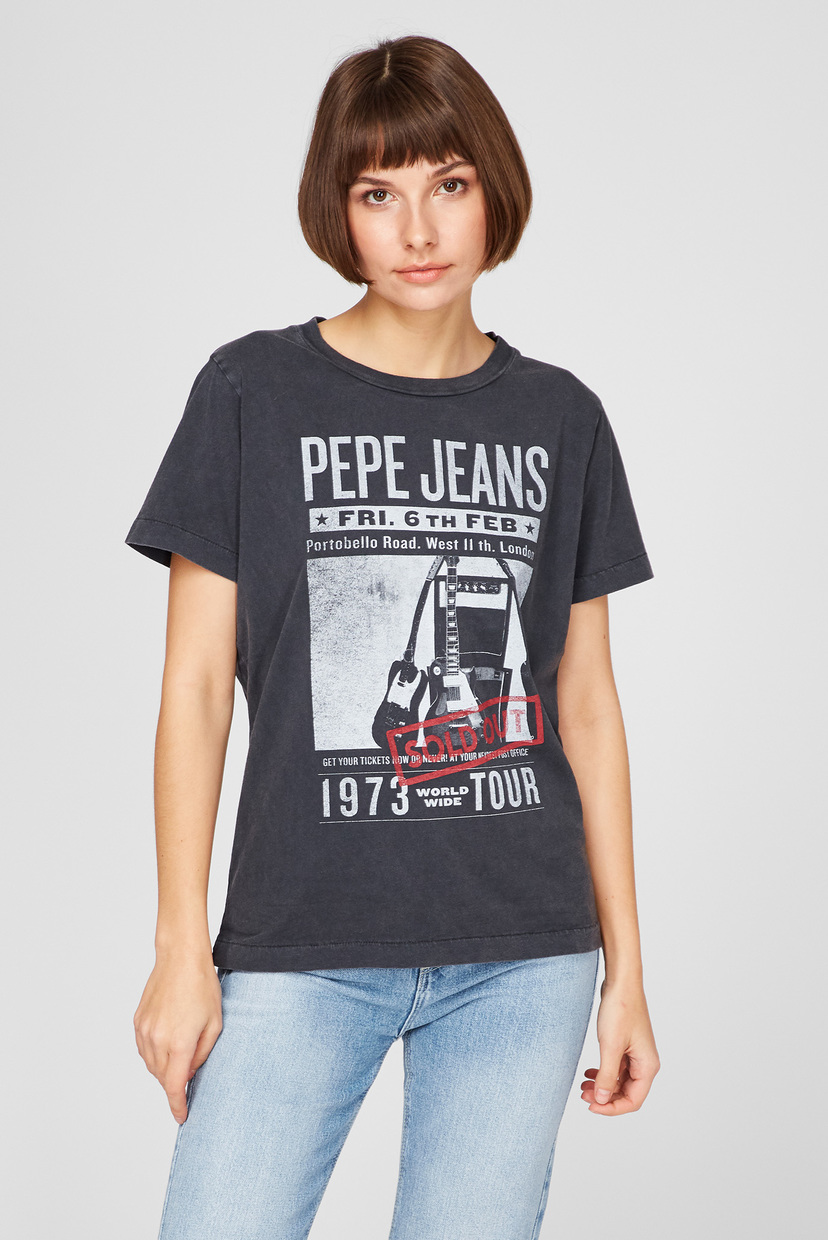 

Женская серая футболка DIANES Pepe Jeans  PL505045, Женская серая футболка DIANES Pepe Jeans XS PL505045