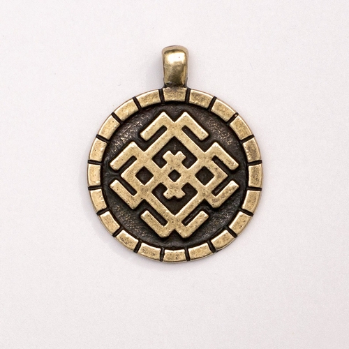

Амулет кулон Белобог Semantic Jewelry Бронзовое покрытие 2.5 x 3.0 x 0.2 см