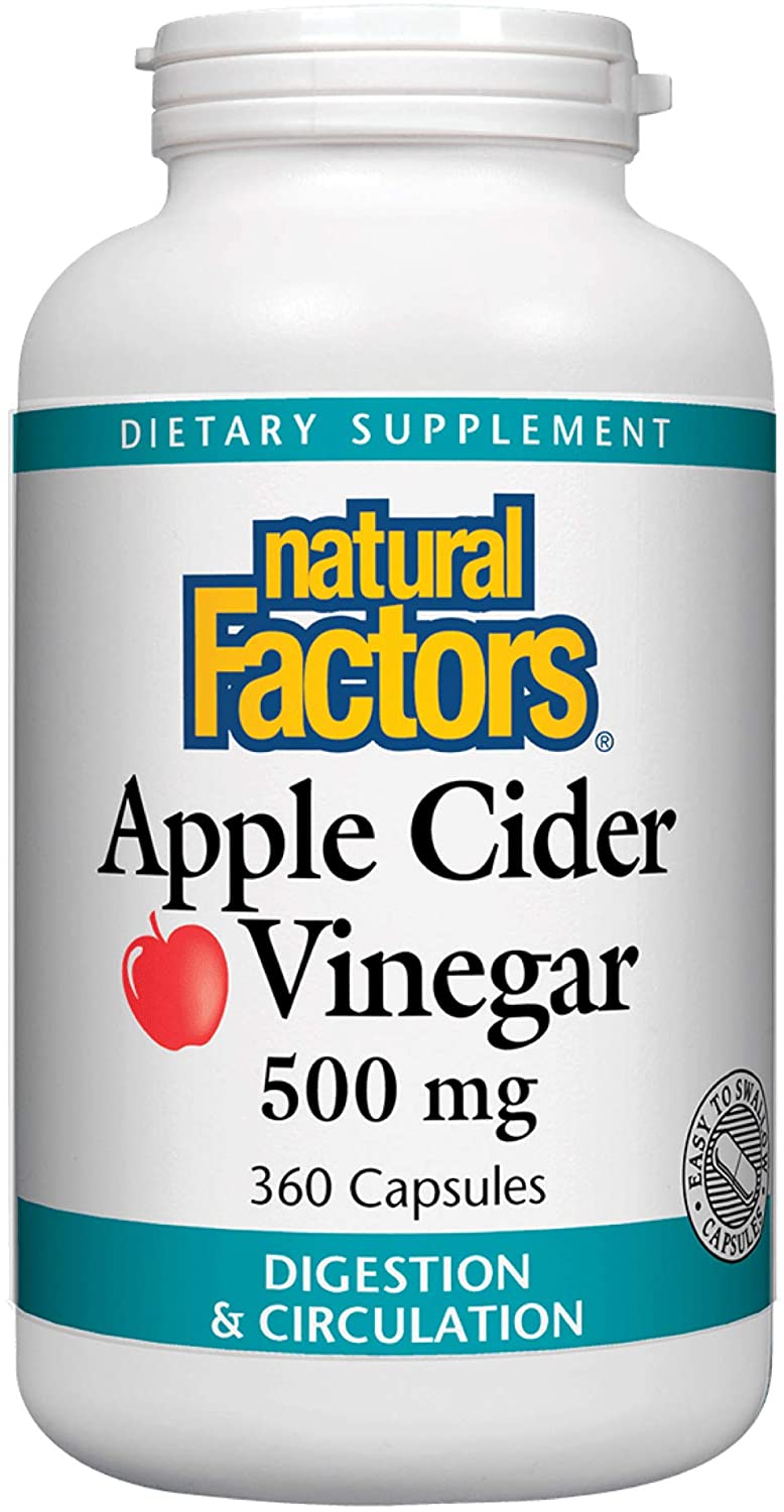 

Natural Factors Apple Cider Vinegar 500 mg 360 капсул (4384303934)