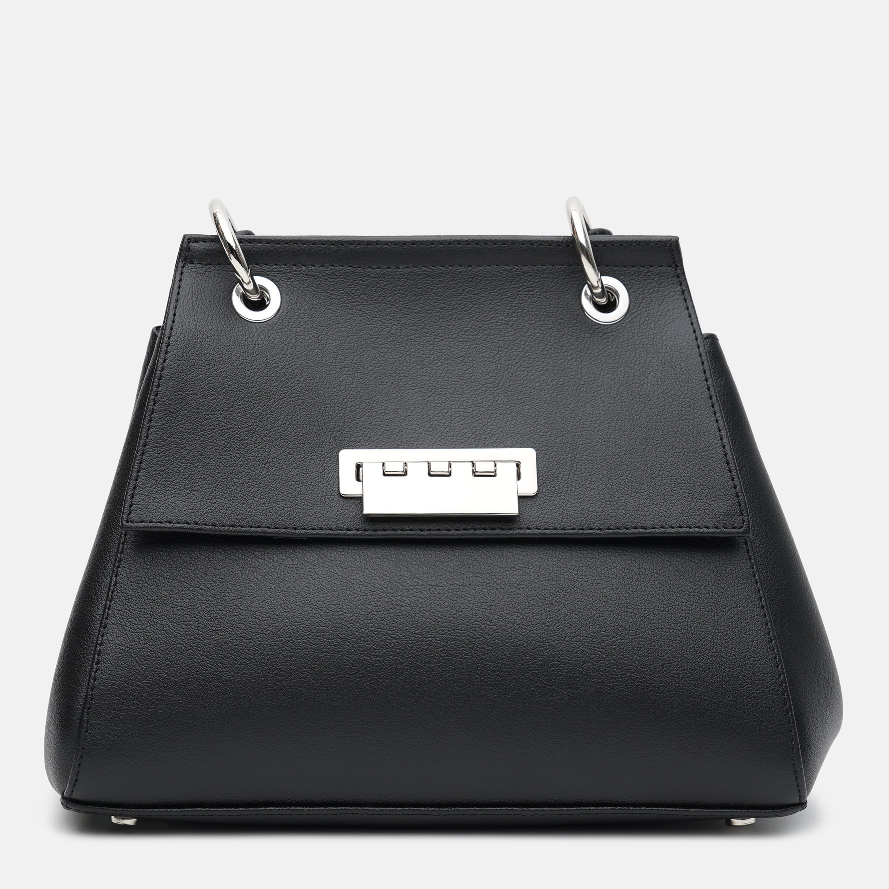 

Женская сумка кожаная Kachorovska Bag Woman X2 Mini-L1065 Черная