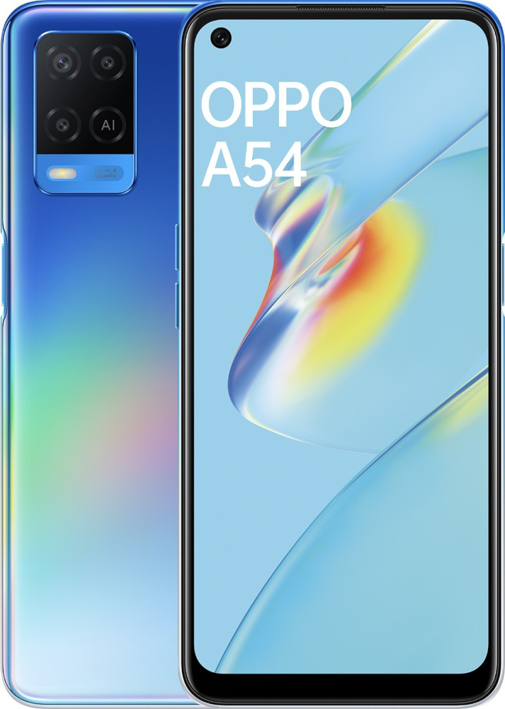 

Смартфон Oppo A54 4/128GB Crystal Blue