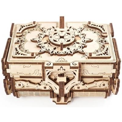 

Конструктор Ugears механический Антикварная шкатулка (70089)