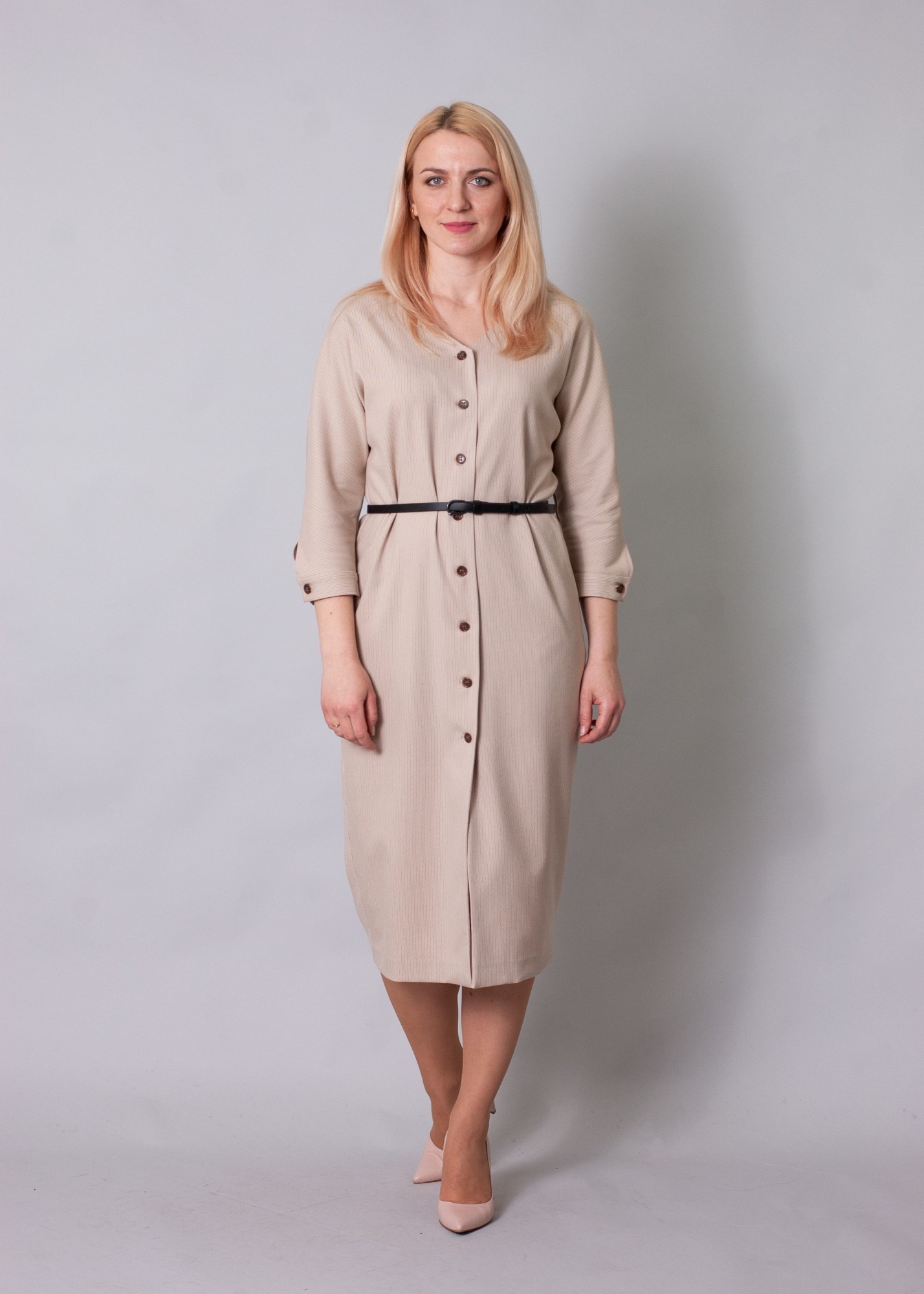 

Сукня жіноча Stefanie L D603 бежевий 40р