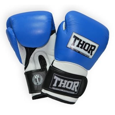 

Боксерские перчатки Thor Pro King 14oz Blue/White/Black (8041/03(Leather) Bl/Wh/B14 oz.)