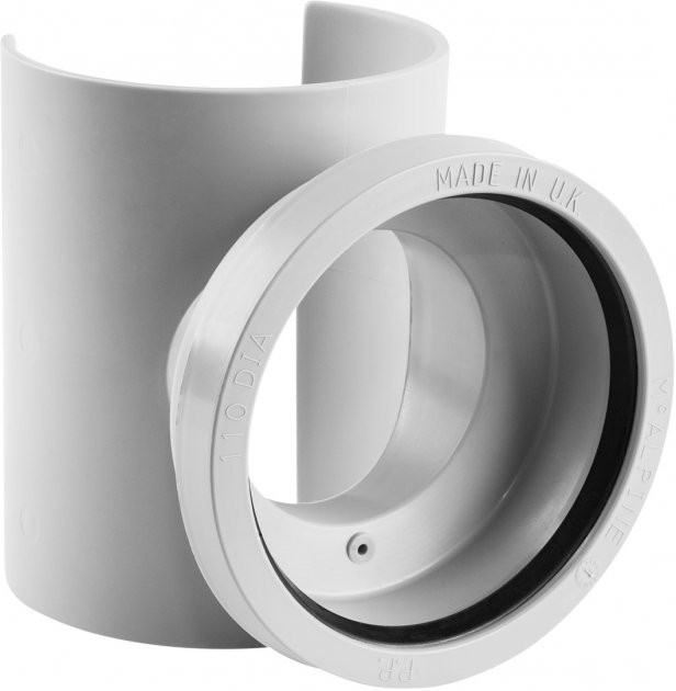 

Врезка в трубу McALPINE 110/100мм (MPSOB-110)