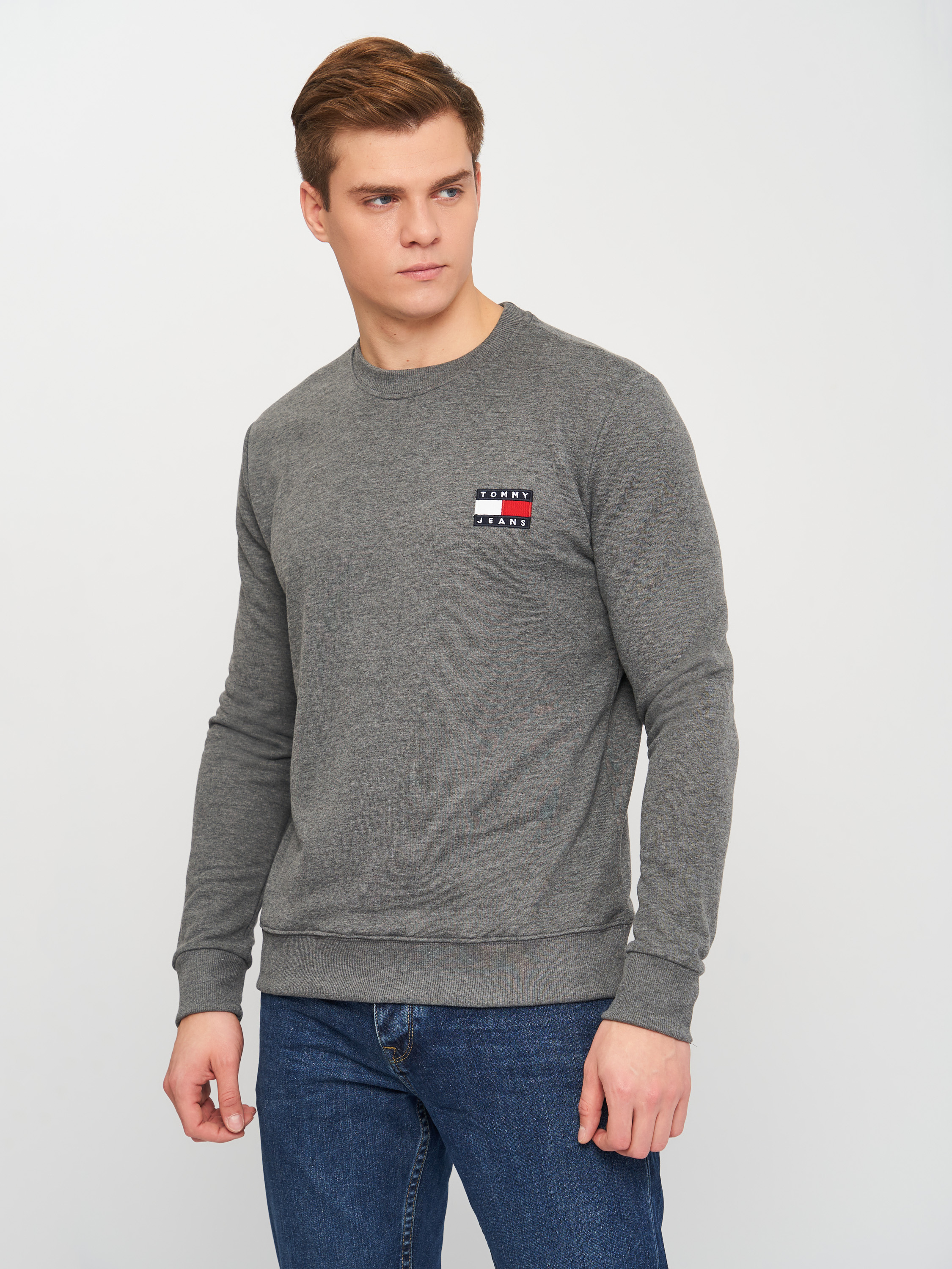 

Свитшот Tommy Jeans 10842.2  (48) Серый, Свитшот Tommy Jeans 10842.2 L (48) Серый