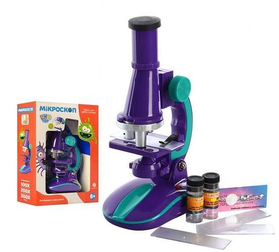 

Микроскоп детский Limo Toy с подсветкой и аксесуарами SK 0006