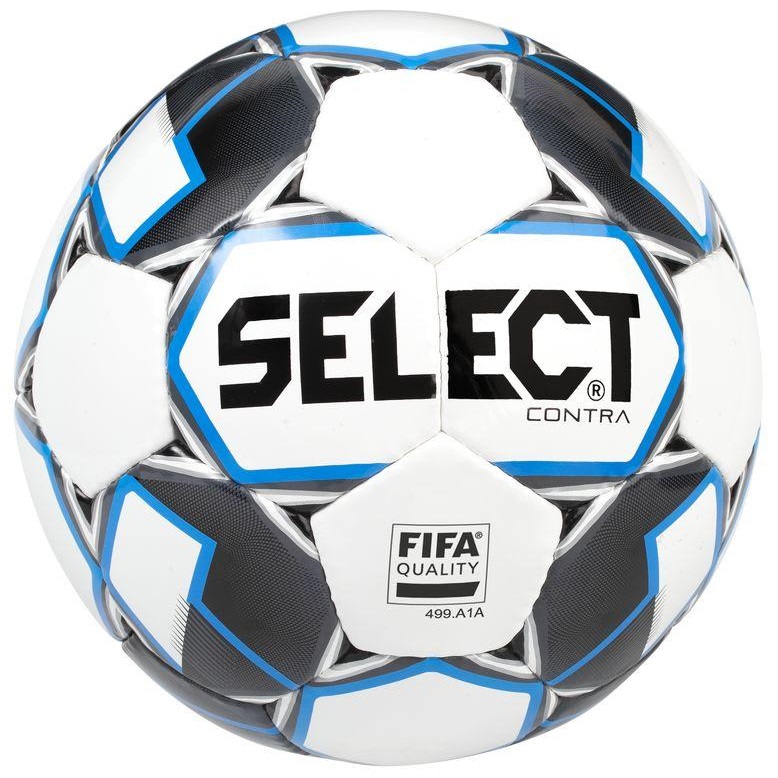 

Мяч футбольный Select Contra (FIFA Quality) №5 White-Black-Blue