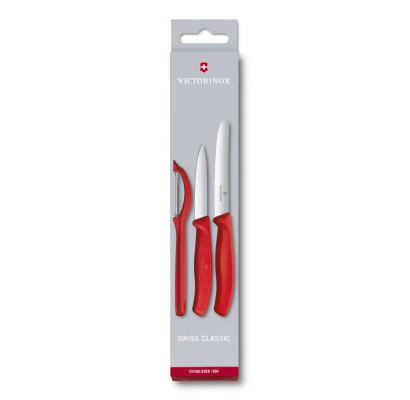 

Кухонный набор Victorinox SwissClassic Paring Set With Peeler 6.7111.31