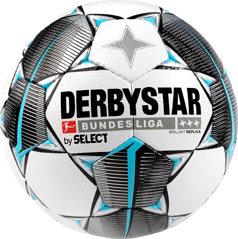 

Мяч футбольный Select DERBYSTAR BUNDESLIGA BRILLANT REPLICA №5 White-Black-Blue