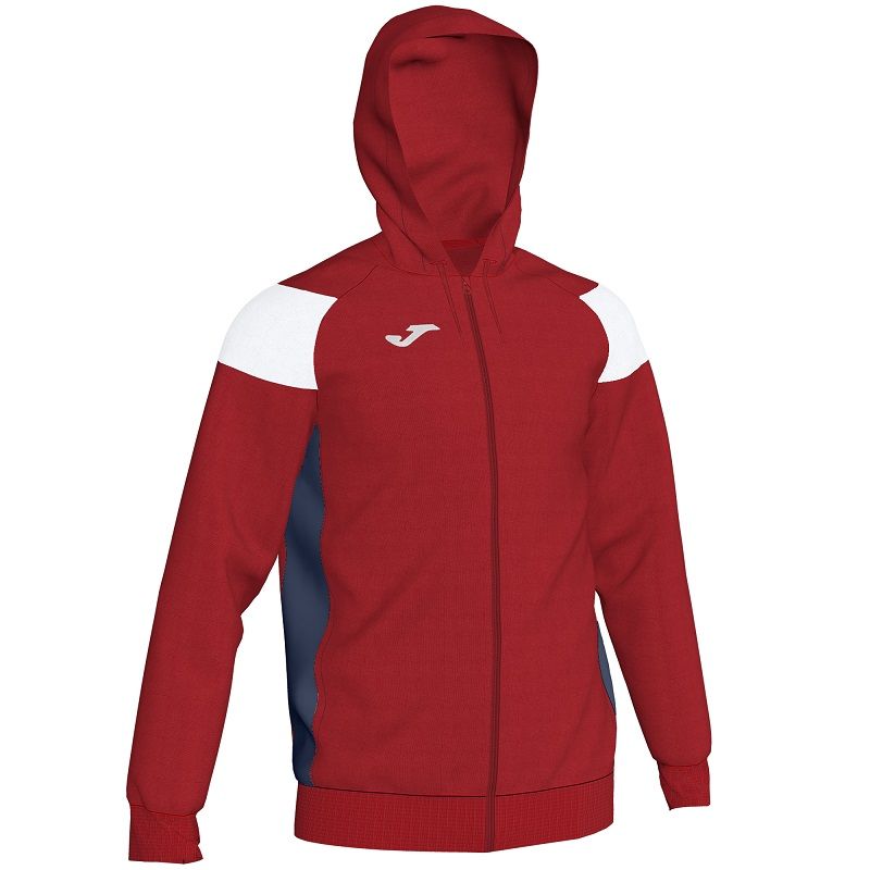

Олимпийка (мастерка) с капюшоном Joma CREW III красно-белая M 101271.602