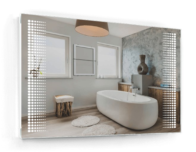 

Зеркало в ванную IP67 с подсветкой Smart Mirror сенсорное Monza SK 80х60см влагостойкое