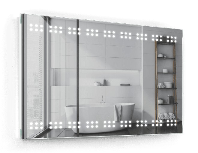 

Зеркало в ванную IP67 с подсветкой Smart Mirror сенсорное Savona SK 120х100см влагостойкое