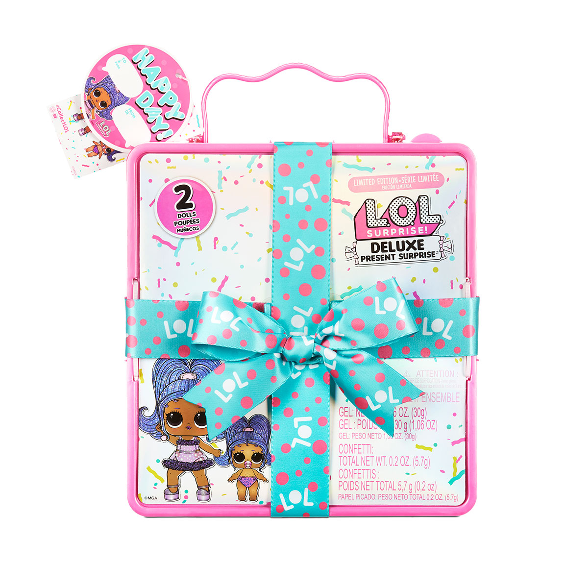 

Кукла L.O.L. SURPRISE! серии "Deluxe Present Surprise" – СУПЕРПОДАРОК