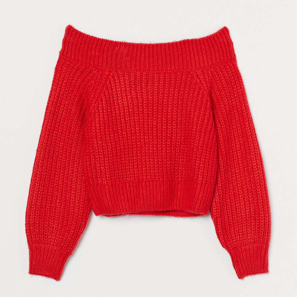 

Джемпер H&M 0910004_широк.выр.гор_03  Красный, Джемпер H&M 0910004_широк.выр.гор_03 S Красный
