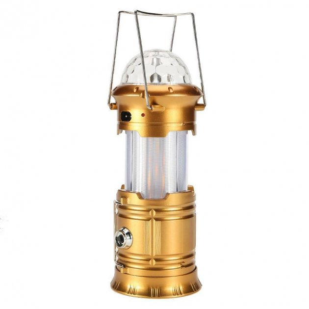 

Складной кемпинговый фонарь+диско шар 3в1 RGB SX-6899T Gold (Er9390239090239032)