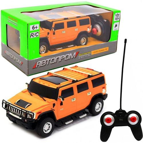 

Машинка Hummer H2 Хаммер на радиоуправлении, 1:24, Автопром, 8806