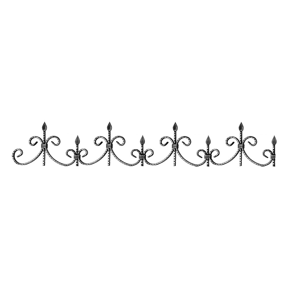 

Кованый фриз декоративный Артдеко 180х1135х12х6 (15.002)