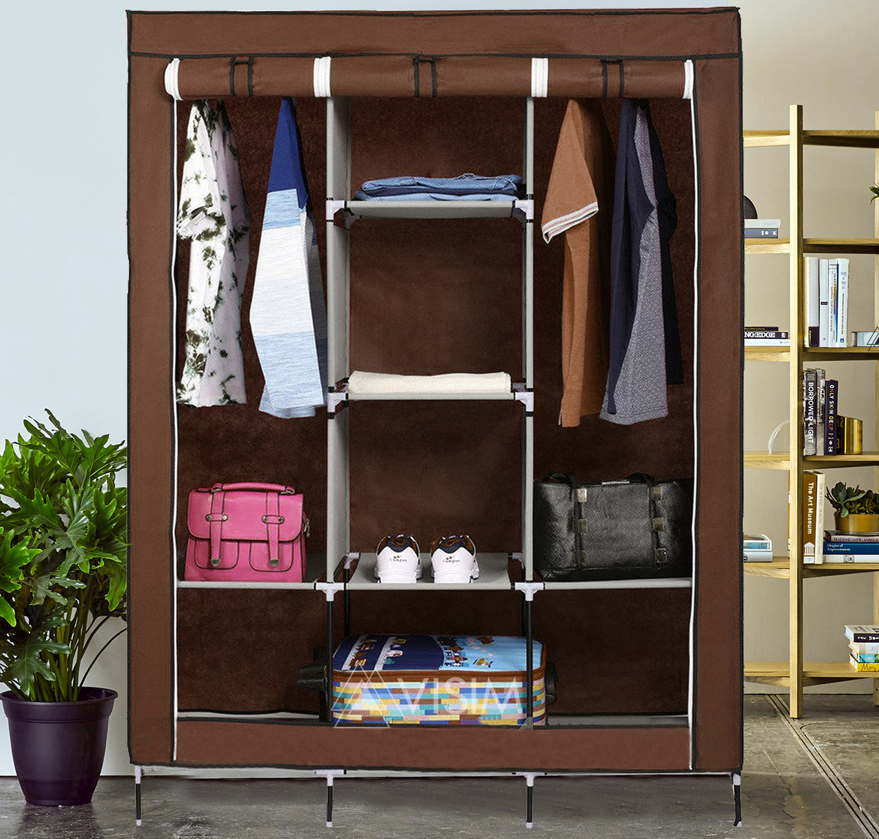 

Складной тканевый шкаф Storage Wardrobe 88130 HCX