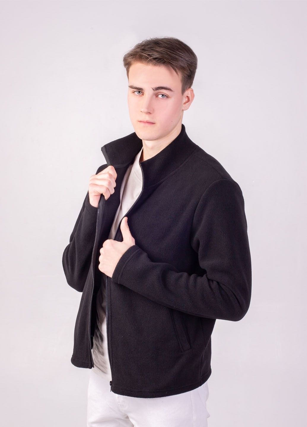 

Кофта флисовая TvoePolo XXL Черная (7158-01xxl)