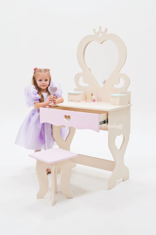 

Комплект детской мебели Domikoff Buduar LittlePrincess Белый