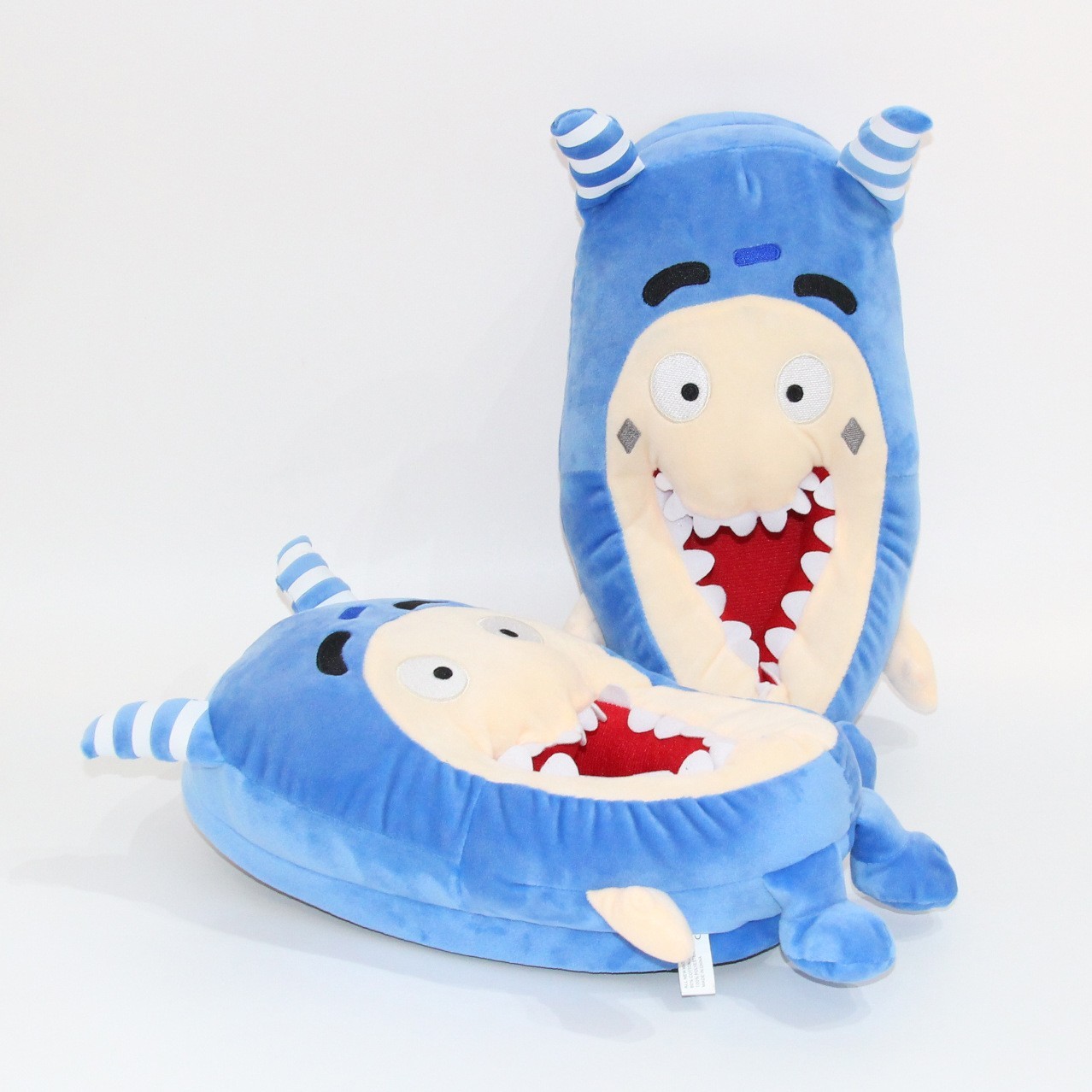 

Тапочки кигуруми Kigurumi Домашние Oddbods Плюшевые Тканевые Мужские Голубой 38-42 (3115/2)