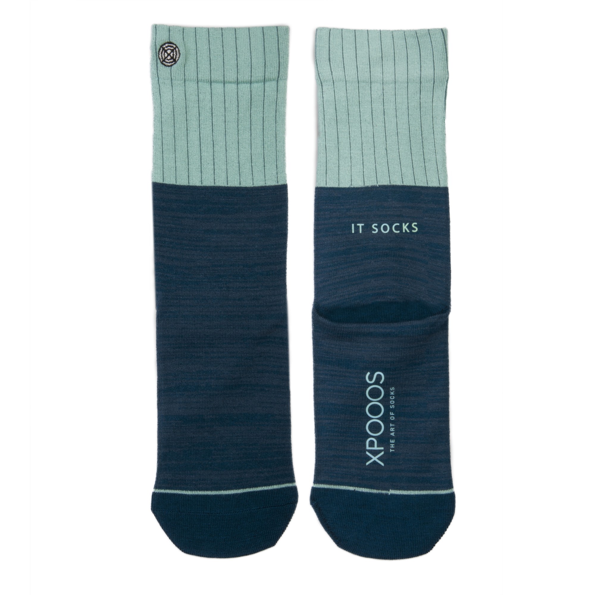 

Носки ART OF SOCKS 35-38 р Темно-синие с зеленым (77001-4510)