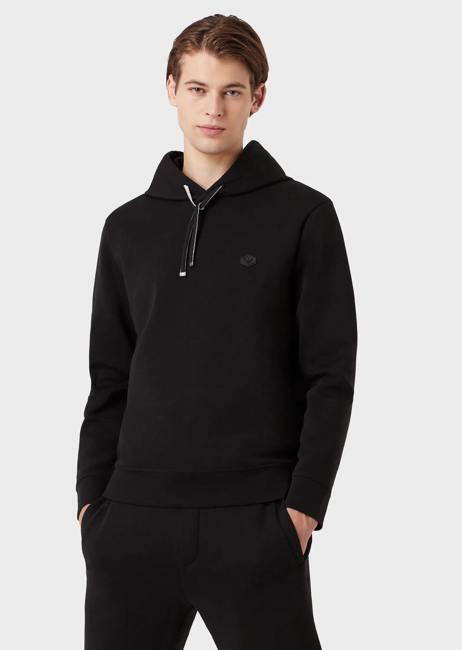 

Худи Emporio Armani XXL Черное 8N1MD0.1JHSZ