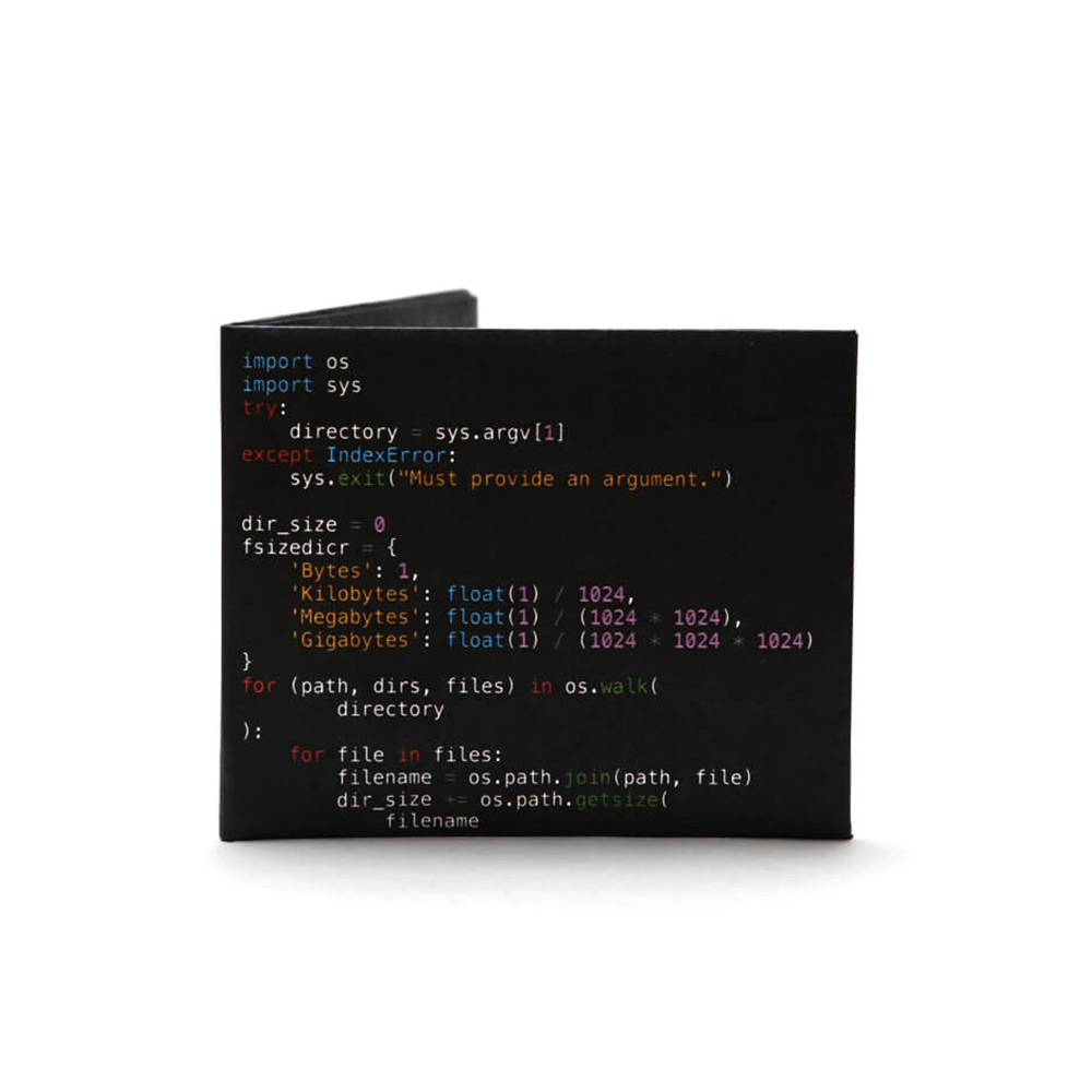 

Кошелек из Тайвека «Python»