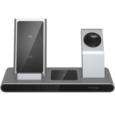 

Зарядное устройство Prestigio ReVolt A7 3-in-1 wireless charging station