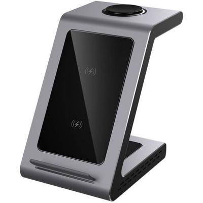 

Зарядное устройство Prestigio ReVolt A8 3-in-1 wireless charging station for iPhone, Apple