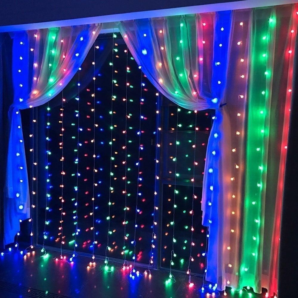 

Гирлянда светодиодная штора-водопад 480 LED | 3х3м | Мульти цвет