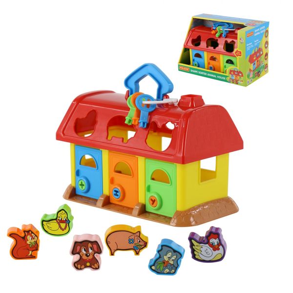 

Игрушка Polesie домик для зверей (в коробке) (9173)